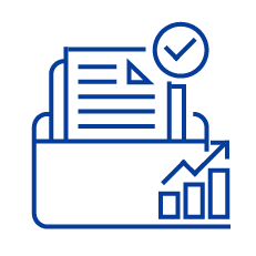 Ikona Administracja biura, fakturowanie, HR