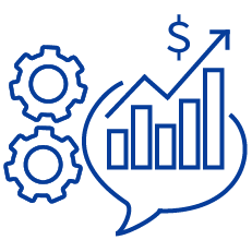 Ikona Wsparcie sprzedaży i obsługa klienta